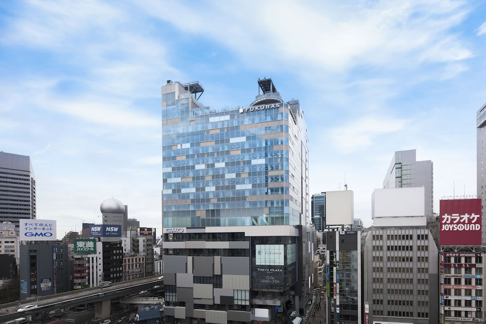 完成した渋谷フクラスの外観