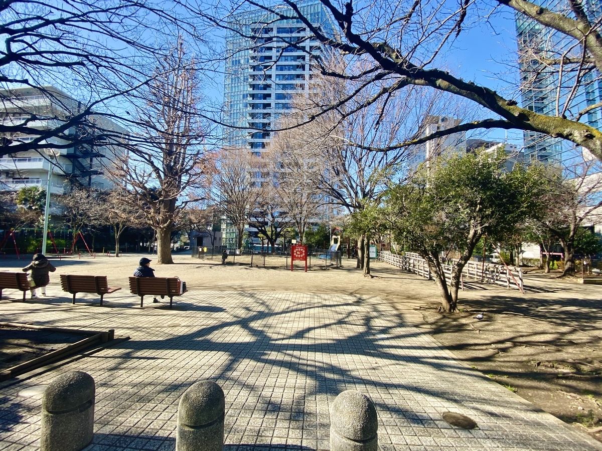 笄公園　笄小学校